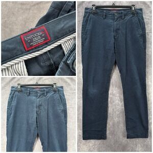 Untuckit‎ Pants Mens 30x30 Navy Blue Straight Fit Chinos Stretch Classic Comfy